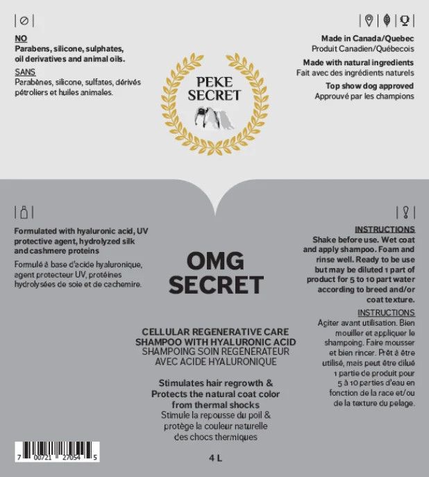 Peke Secret / OMG Secret, 500ml