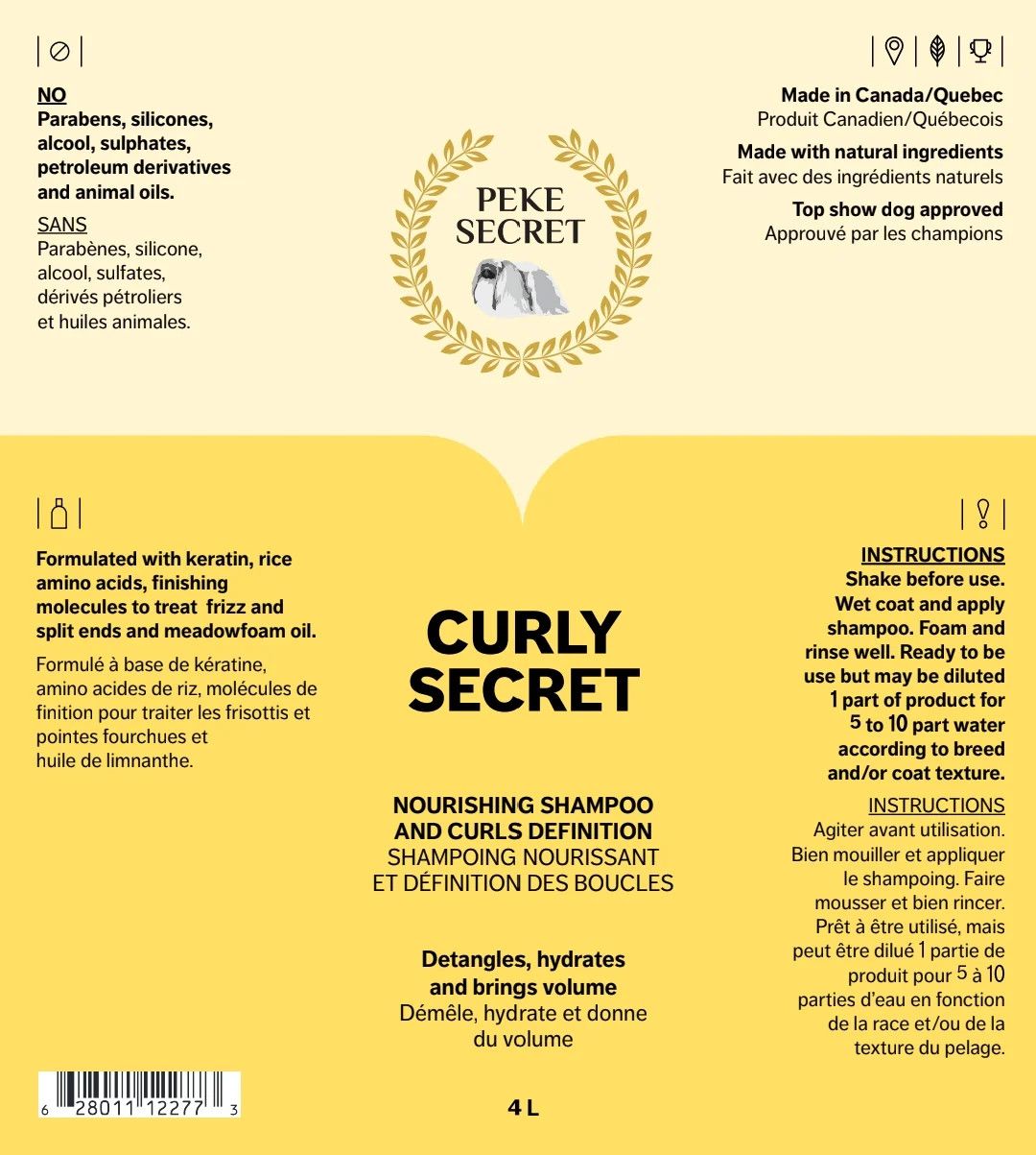 Peke Secret / Curly, 500ml