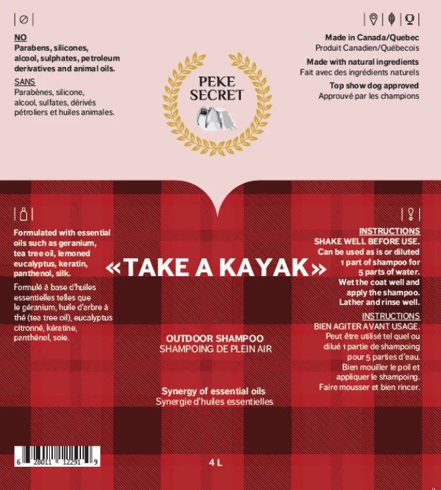 Peke secret \ Take a kayak , 500ml