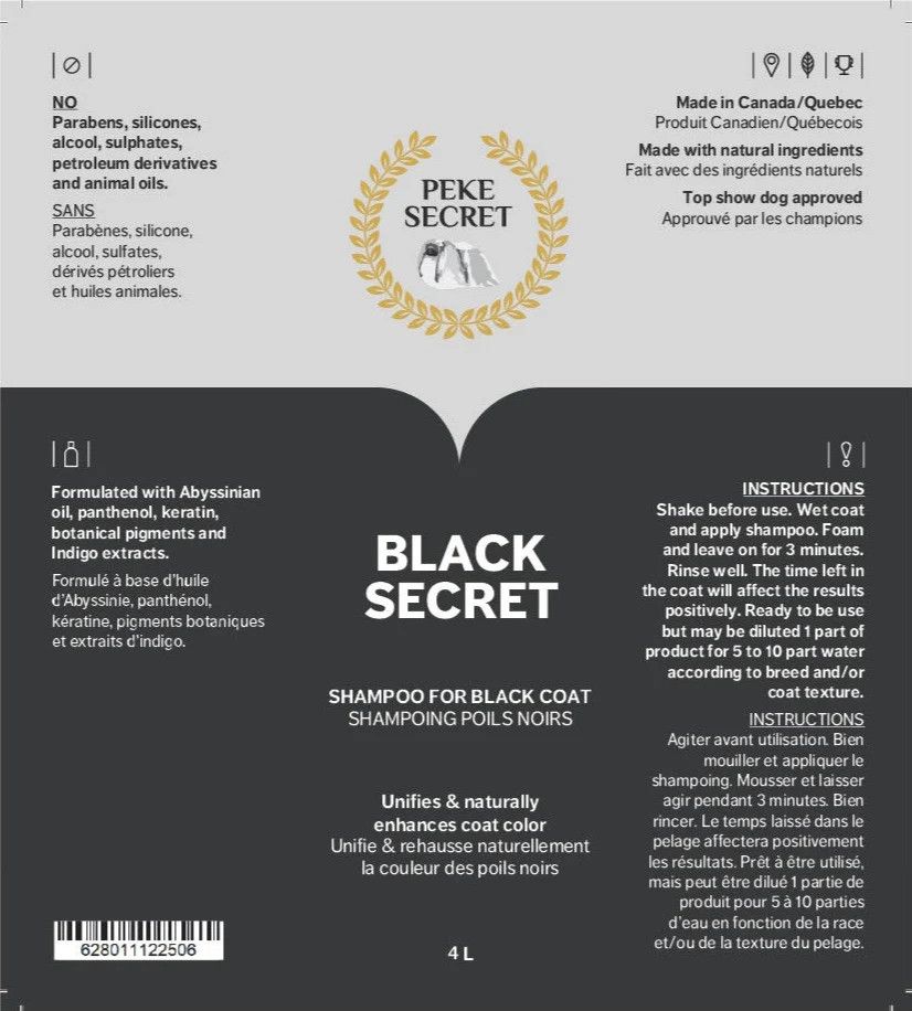 Peke Secret / black secret, 500ml