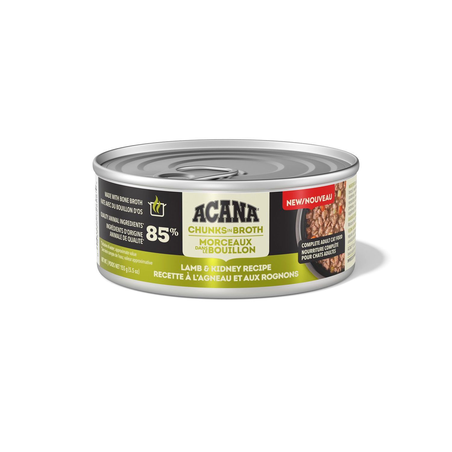 Acana chat / chunck Lamb &amp; kidney, 5.5oz