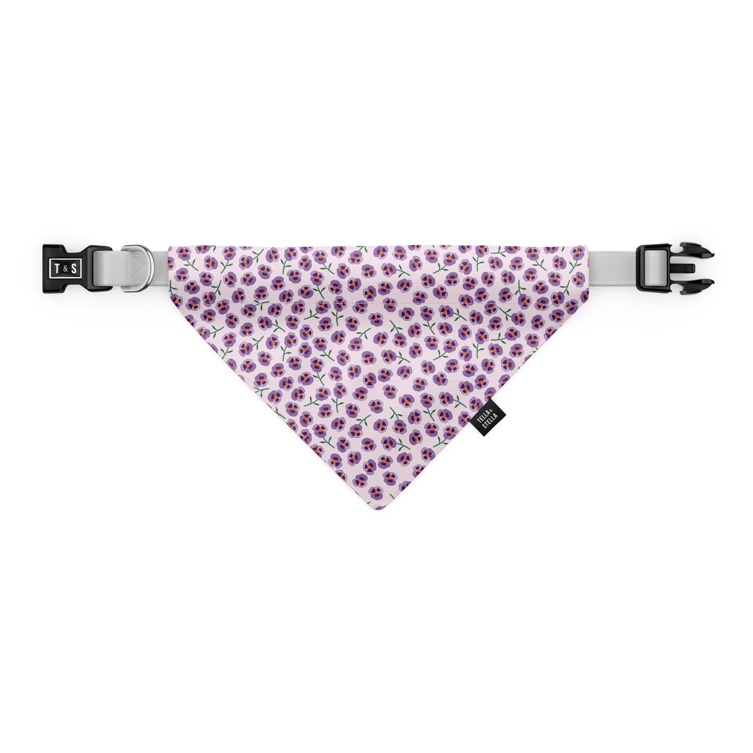 Tella &amp; Stella / Chien foulard, Violette, Size: Grand