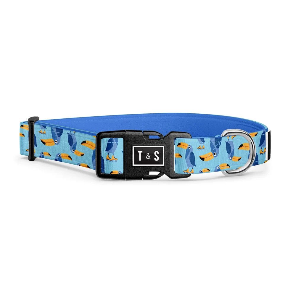 Tella &amp; Stella / Collier chien, Toco le toucan, Size: Grand