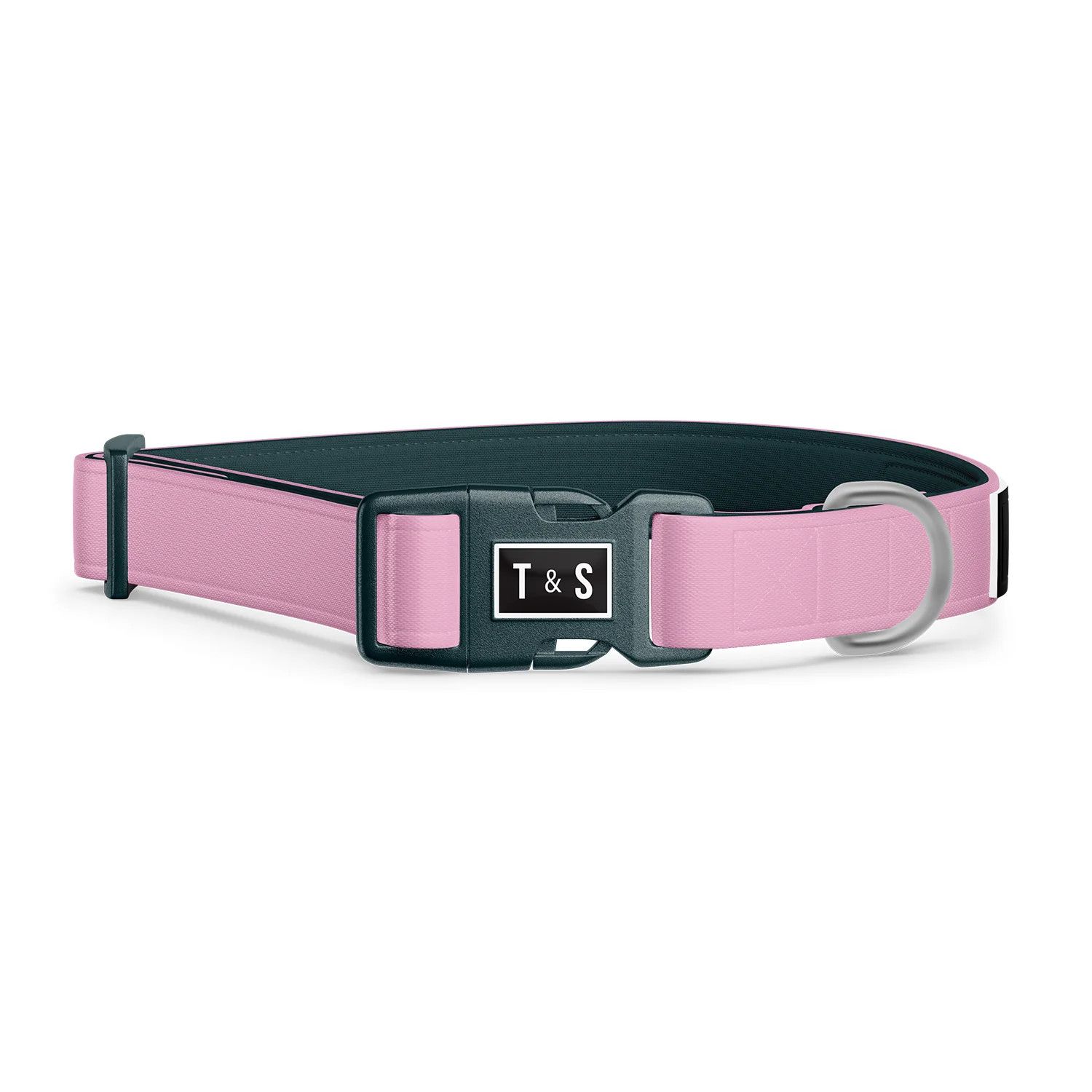 Tella &amp; Stella / Collier chien, Rose, Size: Grand