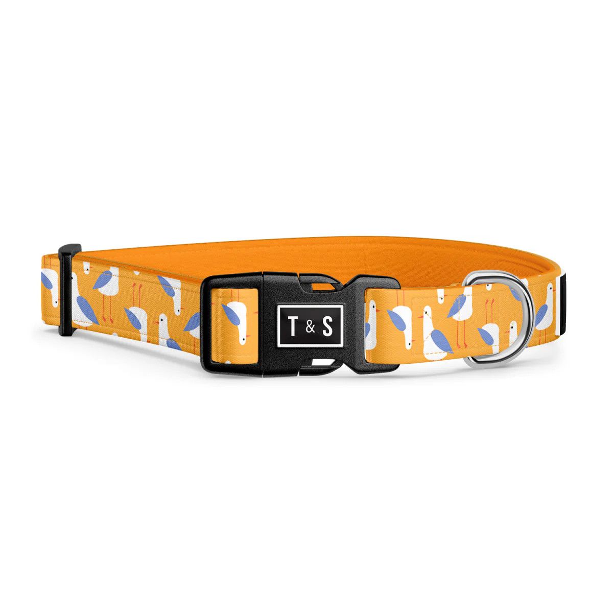 Tella &amp; Stella / Collier chien, Party de mouettes, Size: Grand