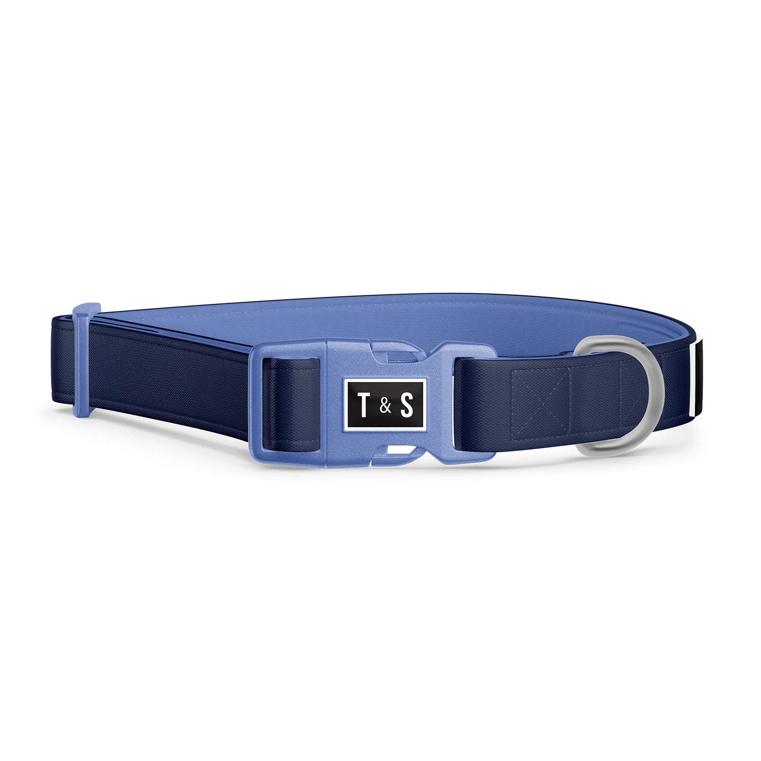 Tella &amp; Stella / Collier chien, Marine, Size: Grand