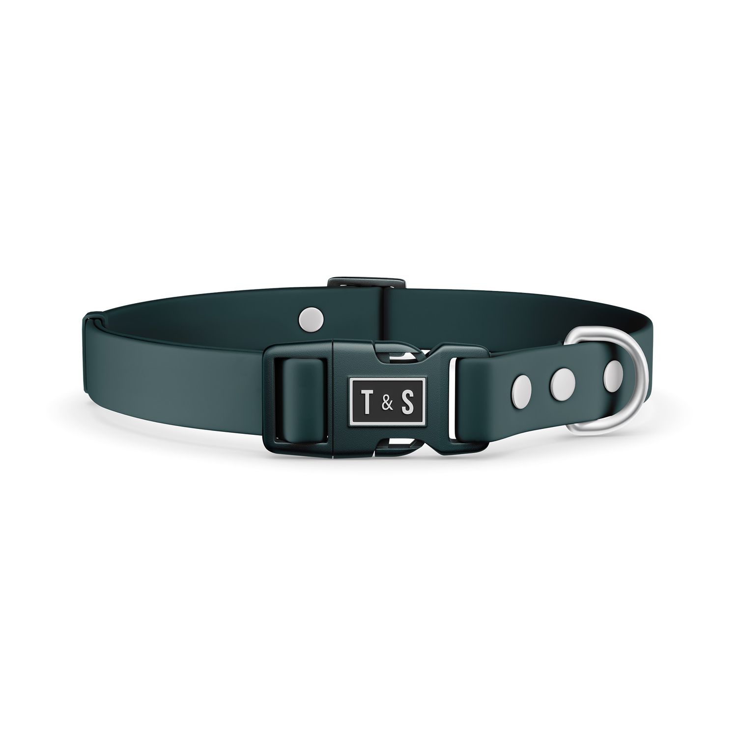 Tella &amp; Stella / Collier chien 100% imperméable, vert, Size: Grand