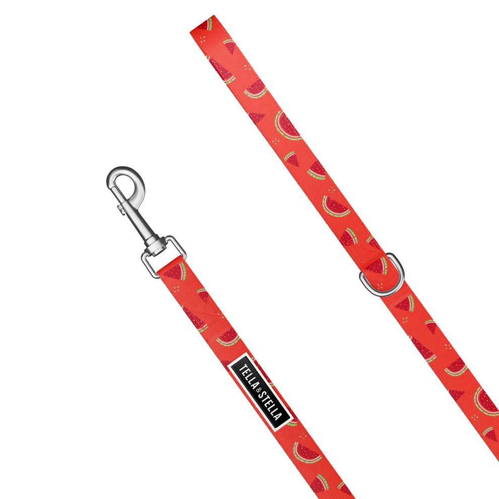 Tella &amp; Stella / Laisse chien, Pastèque, Size: Moyen