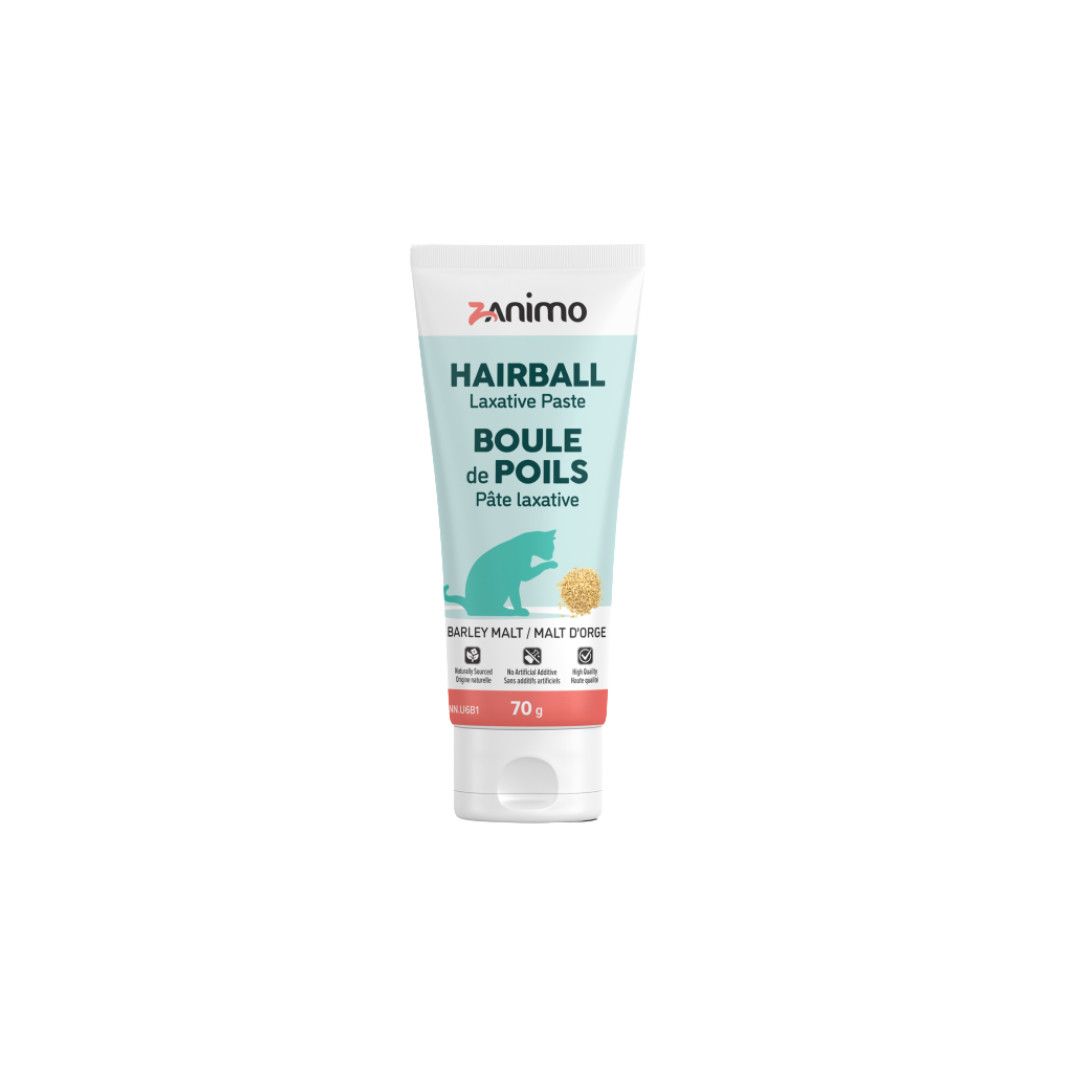 Zanimo / Pâte laxative contre les boules de poils, 70g
