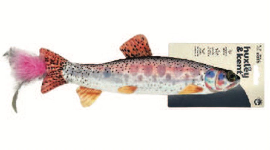 Hulex &amp; Kent / Jouet pour chat , truite