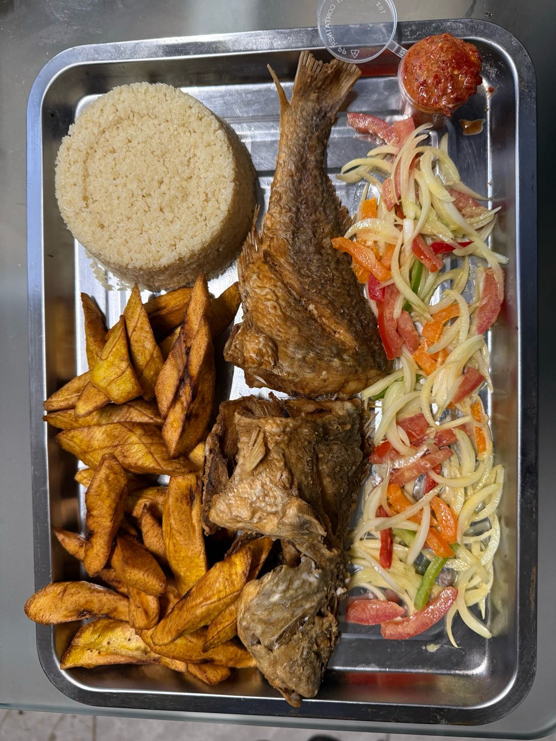 Poisson Capitaine Grillé