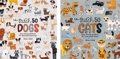 Stitch 50 Dogs and Stitch 50 Cats 2 Book Bundle