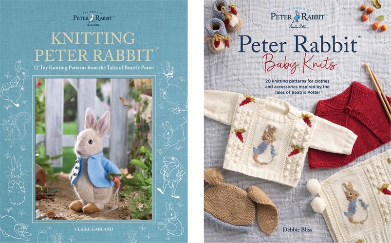 Knitting Peter Rabbit and Peter Rabbit Baby Knits 2 Book Bundle