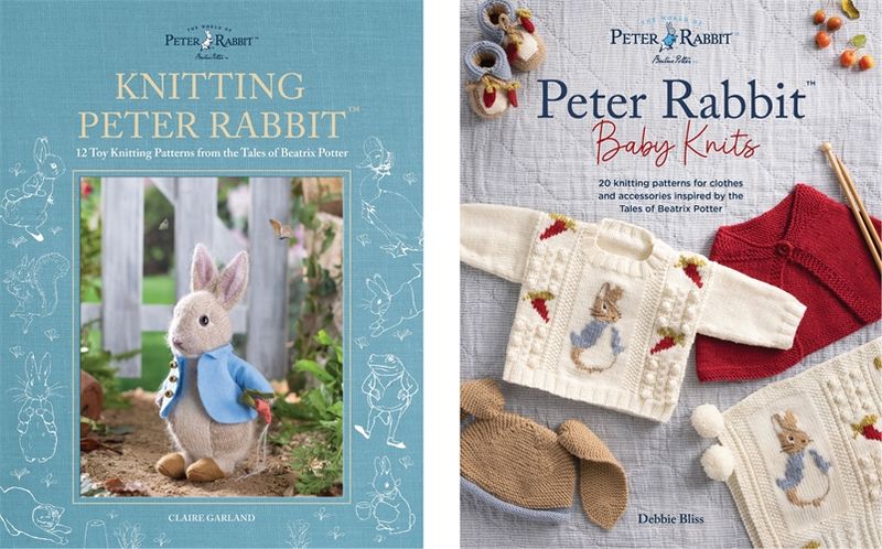 Knitting Peter Rabbit and Peter Rabbit Baby Knits 2 Book Bundle