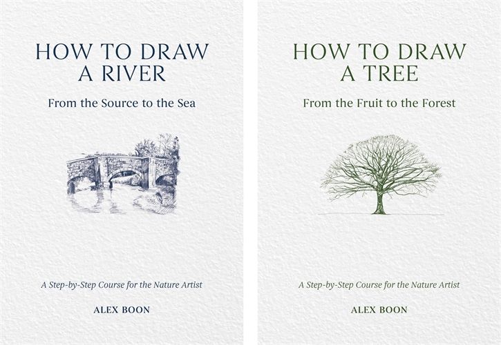 How to Draw a River and a Tree 2 Book Bundle