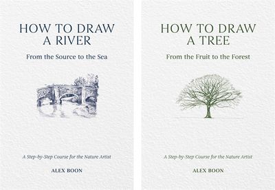 How to Draw a River and a Tree 2 Book Bundle