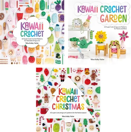 Kawaii Crochet 3 Book Bundle