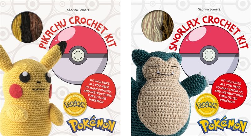 Pokemon Crochet Pikachu and Snorlax Kit Bundle