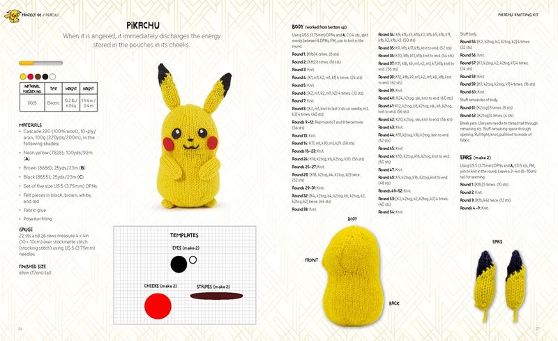 Pokémon Knitting