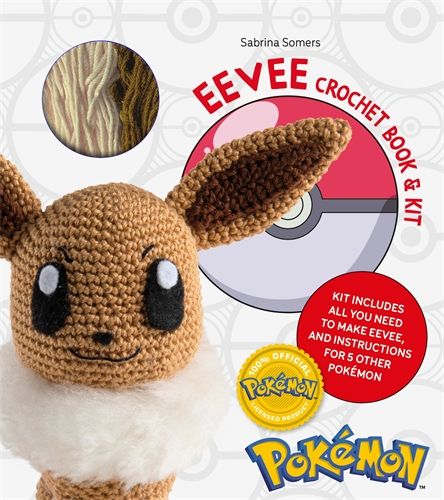 Pokémon Crochet Eevee Book &amp; Kit