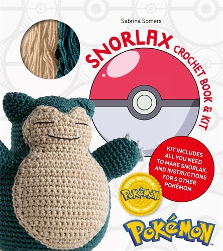 Pokémon Crochet Snorlax Book &amp; Kit