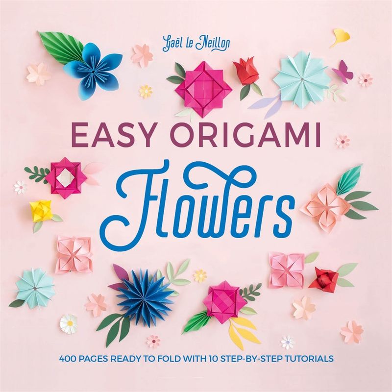 Easy Origami Flowers and Animals 2 Book Bundle