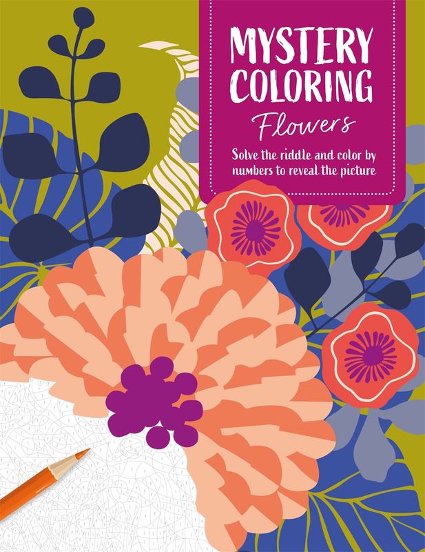 Mystery Coloring 4 Book Bundle