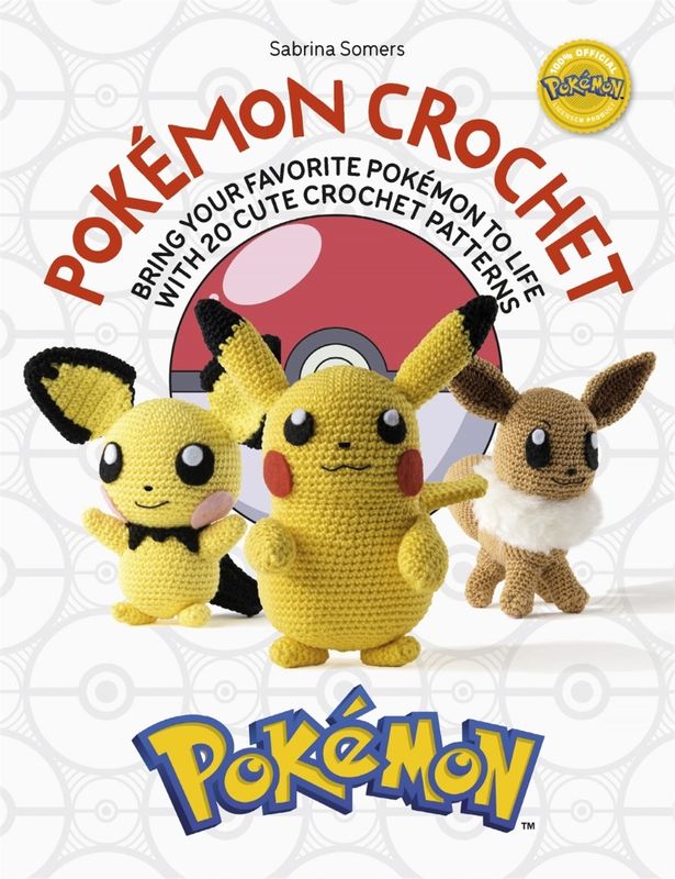 Pokémon Crochet 1 and 2 Book Bundle