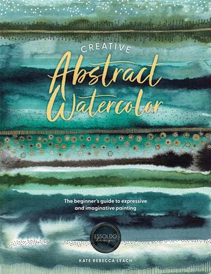 Creative Abstract Watercolor and Mixed Media 2 Book Bundle