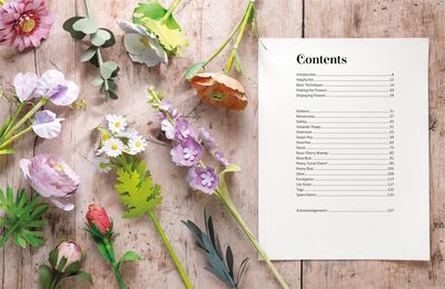 The Bouquet in a Book