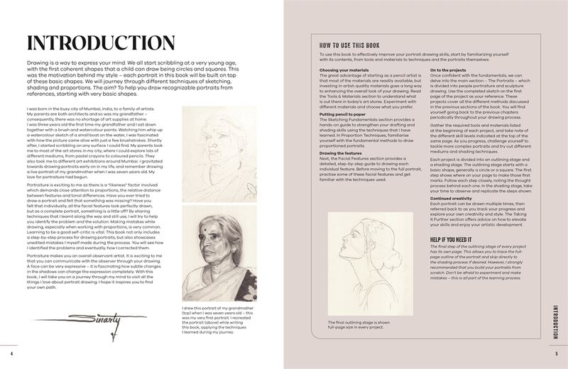 Step-by-Step Portraits from Simple Shapes