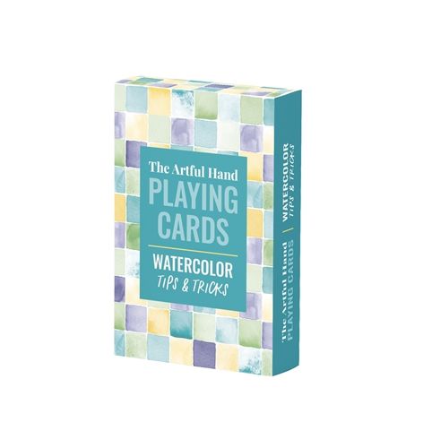 The Artful Hand Playing Cards: Watercolor Tips &amp; Tricks