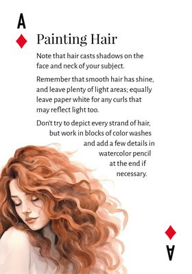 The Artful Hand Playing Cards: Watercolor Tips &amp; Tricks