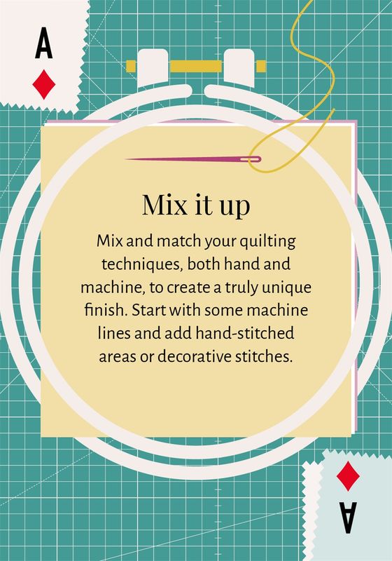 The Artful Hand Playing Cards: Quilting Tips &amp; Tricks