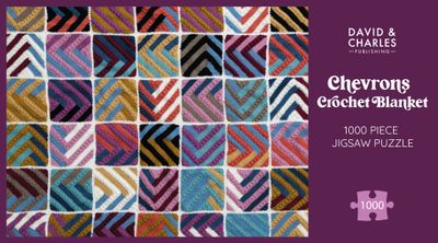 Chevrons Crochet Blanket 1000 Piece Jigsaw Puzzle
