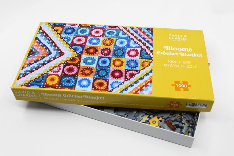 Blooms Crochet Blanket 1000 Piece Jigsaw Puzzle