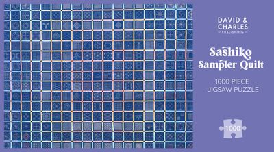 Sashiko Sampler Quilt 1000 Piece Jigsaw Puzzle