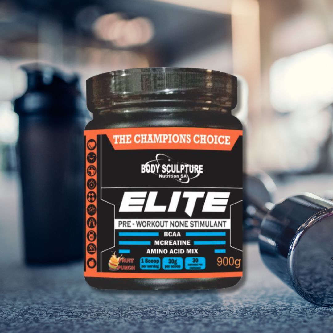 Elite Pre Workout Non-Stimulant / No Caffeine - 900g