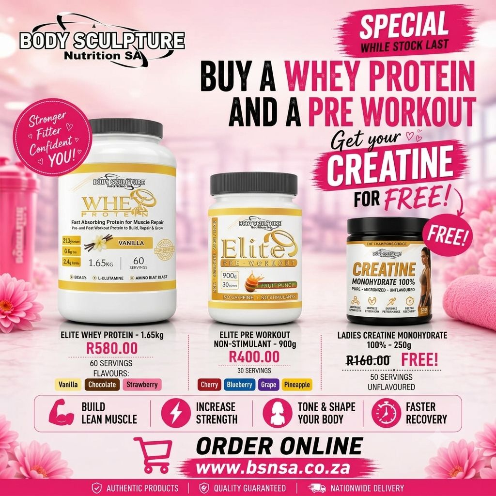 Body Sculpture Elite Performance Stack + FREE Creatine