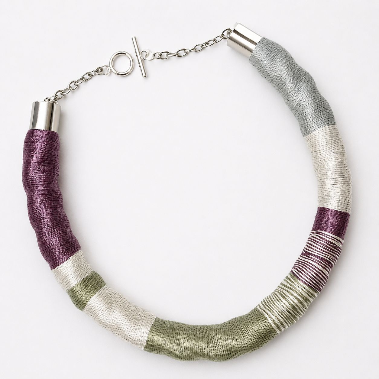 Tie Me Up Ice Mauve Zebra