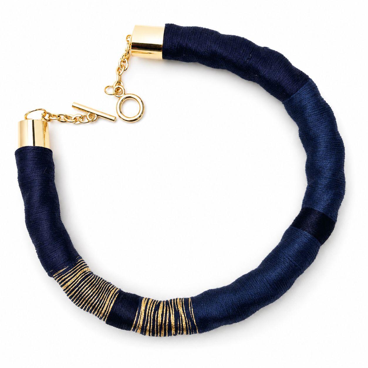 Tie Me Up Bleu Profond Zebra