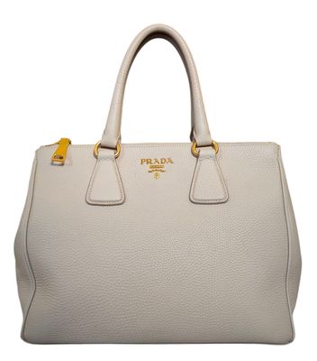 Prada Galleria Double Zip Compartment Tote