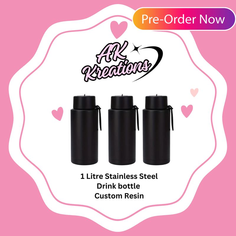 CUSTOM 1 LITRE DRINK BOTTLE