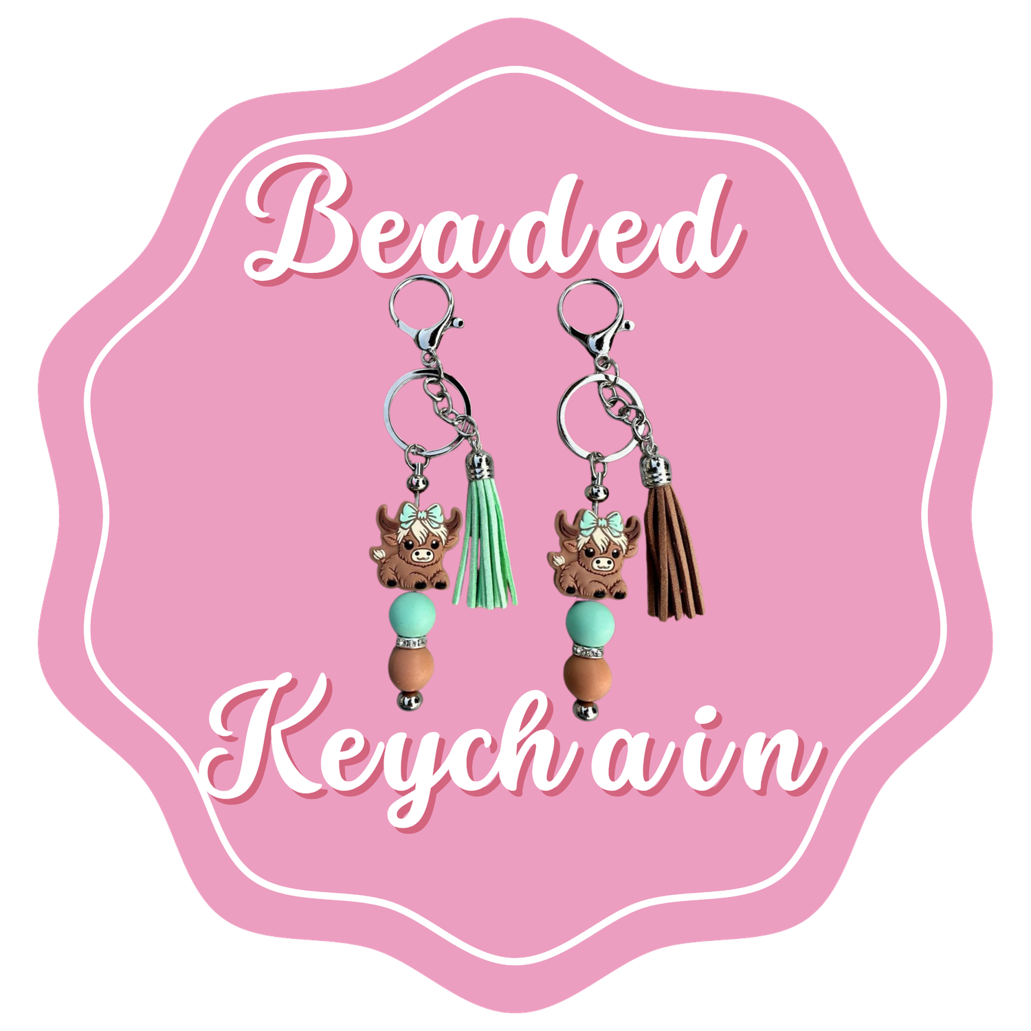 Beaded Keychain