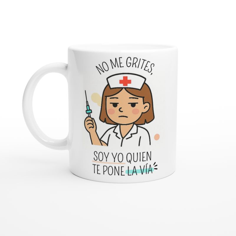 Diseño Taza No Me Grites Mujer