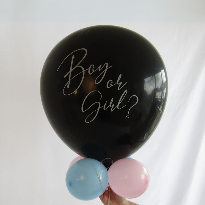 Gender Reveal Balloon Inflated