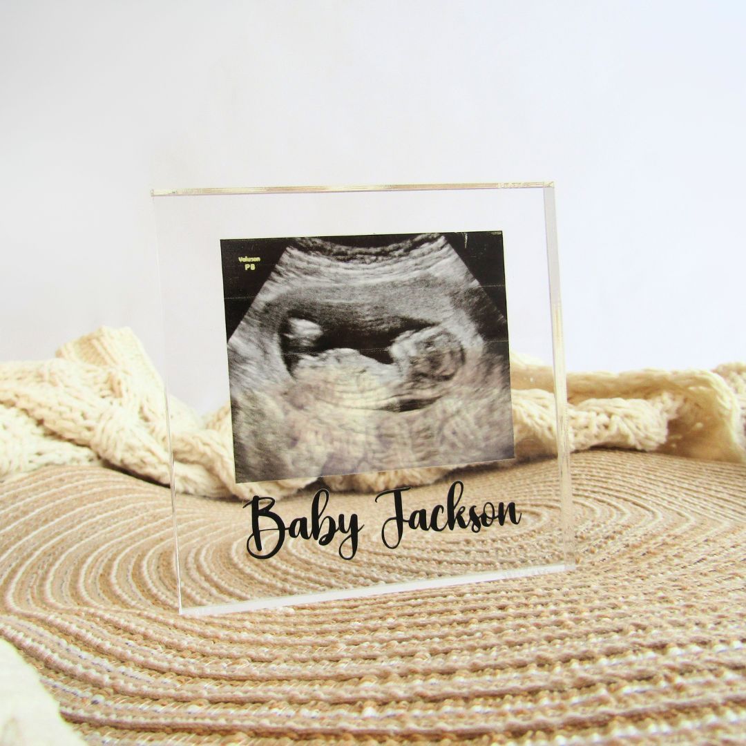 Scan Photo Personalised Acrylic Block