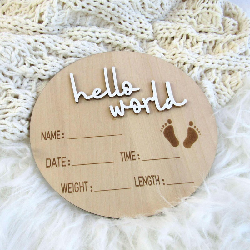Hello World Plaque - Large