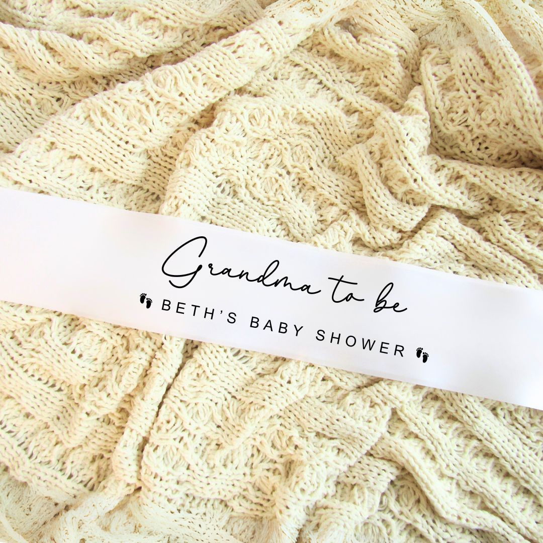 Baby Shower Sash - Grandparent
