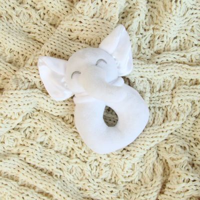 Soft Elephant Rattle